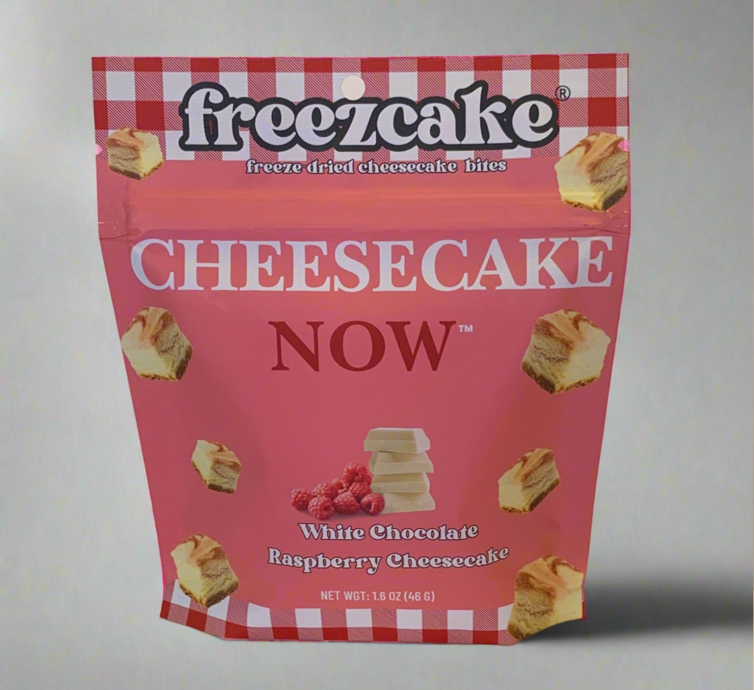 White Chocolate Raspberry Freezcake: Freeze Dried Cheesecake